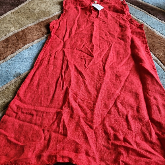 Linen dress, Lungo L'Arno - Picture 2 of 5